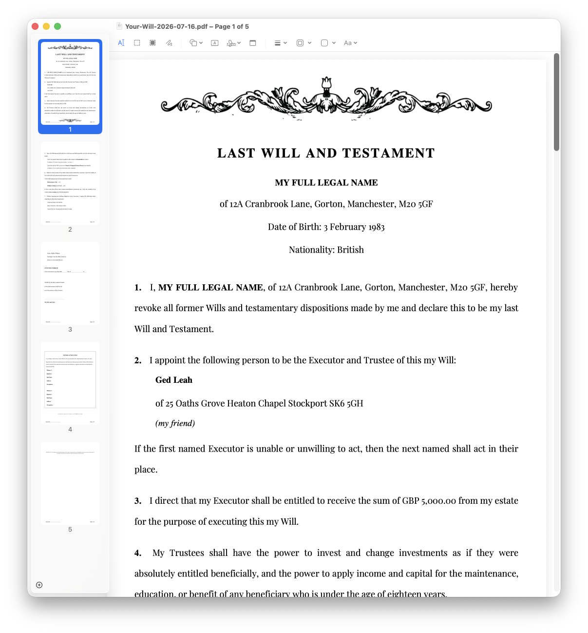 Legal Will Lifetime Updates Bundle - Image 5